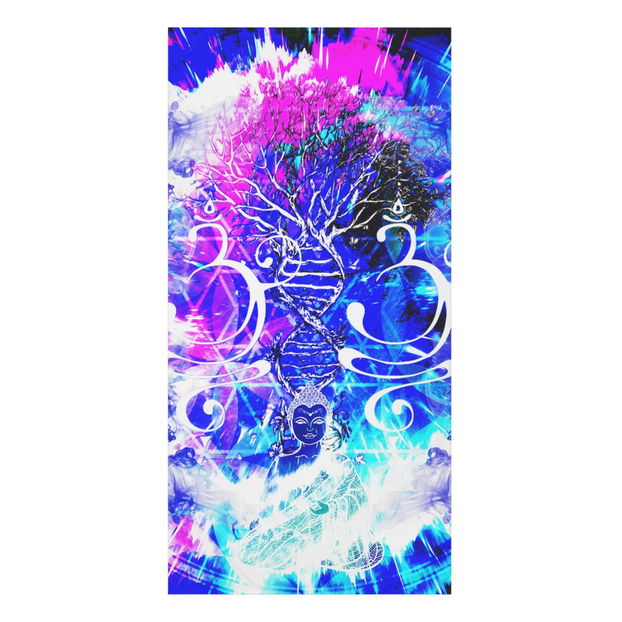Creation's Buddha Meditations Mink-Cotton Towel