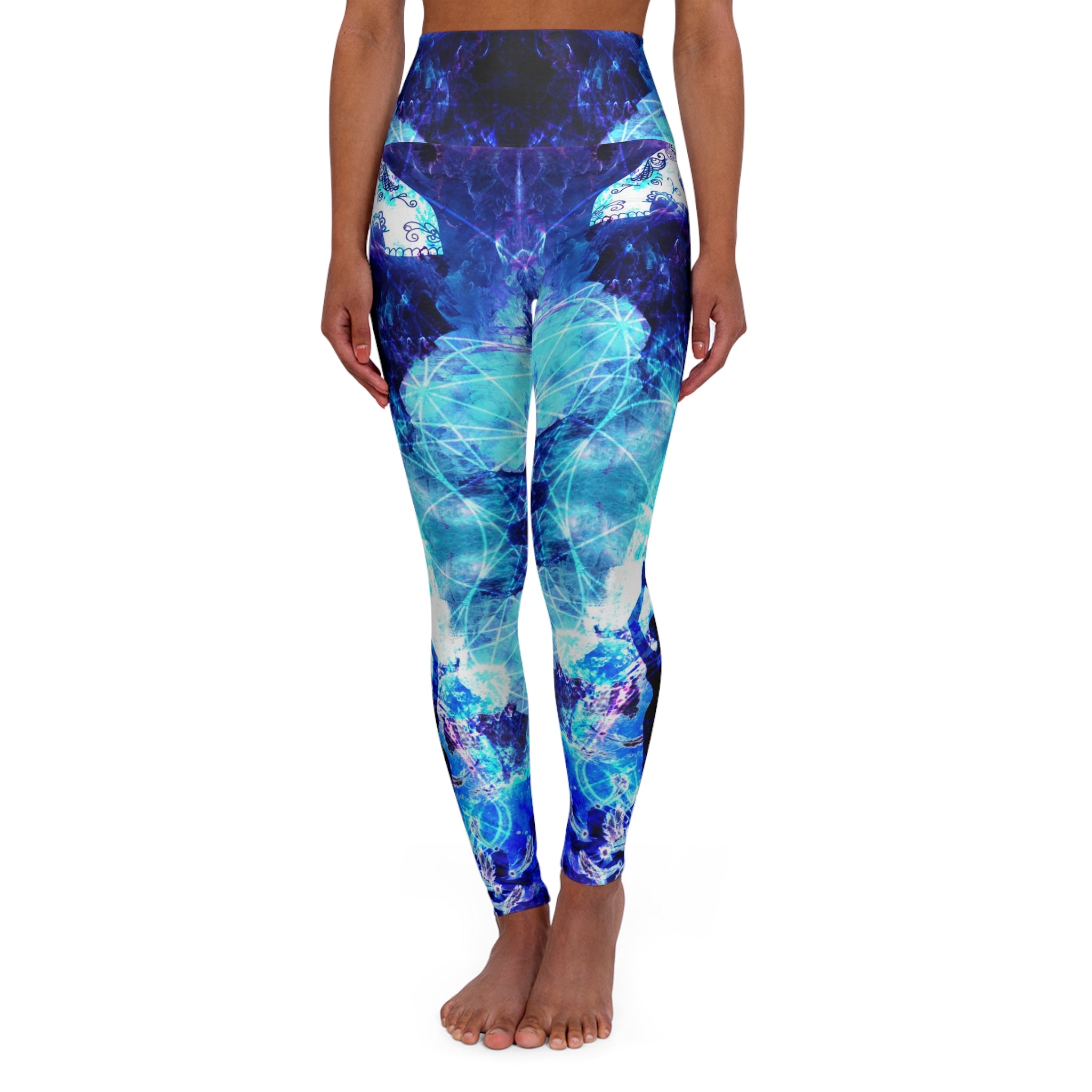 Amen Jin's Dragon's Gate Parisian Meditations High Waisted Yoga Leggings