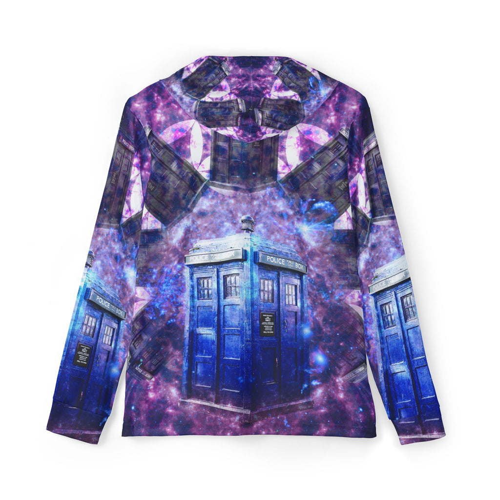 Katerina's Through TIme and Space Desires Doctor Meditations Men's Warmup Hoodie