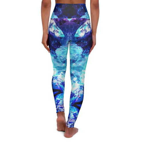 Amen Jin's Dragon's Gate Parisian Meditations High Waisted Yoga Leggings