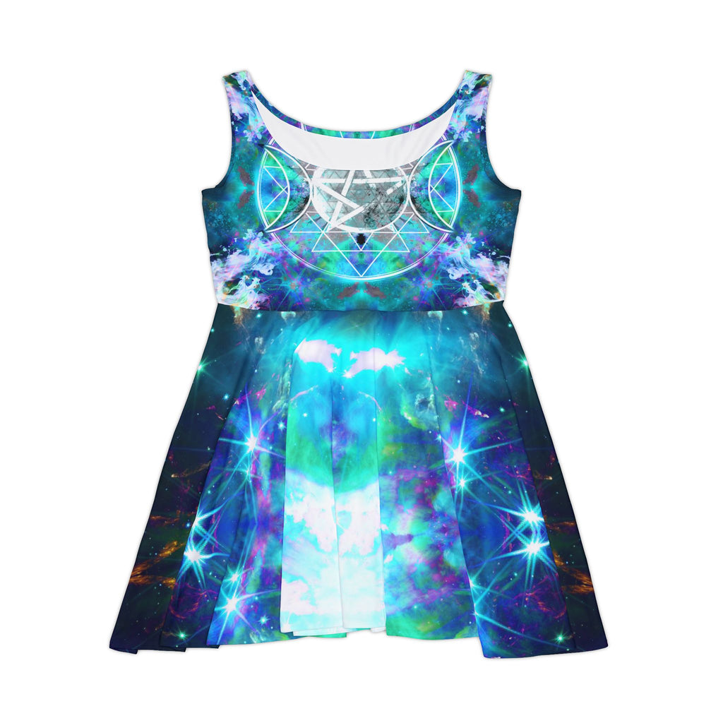 Katerina's Now and Forever Triple Goddess Meditations Women's Skater Dress