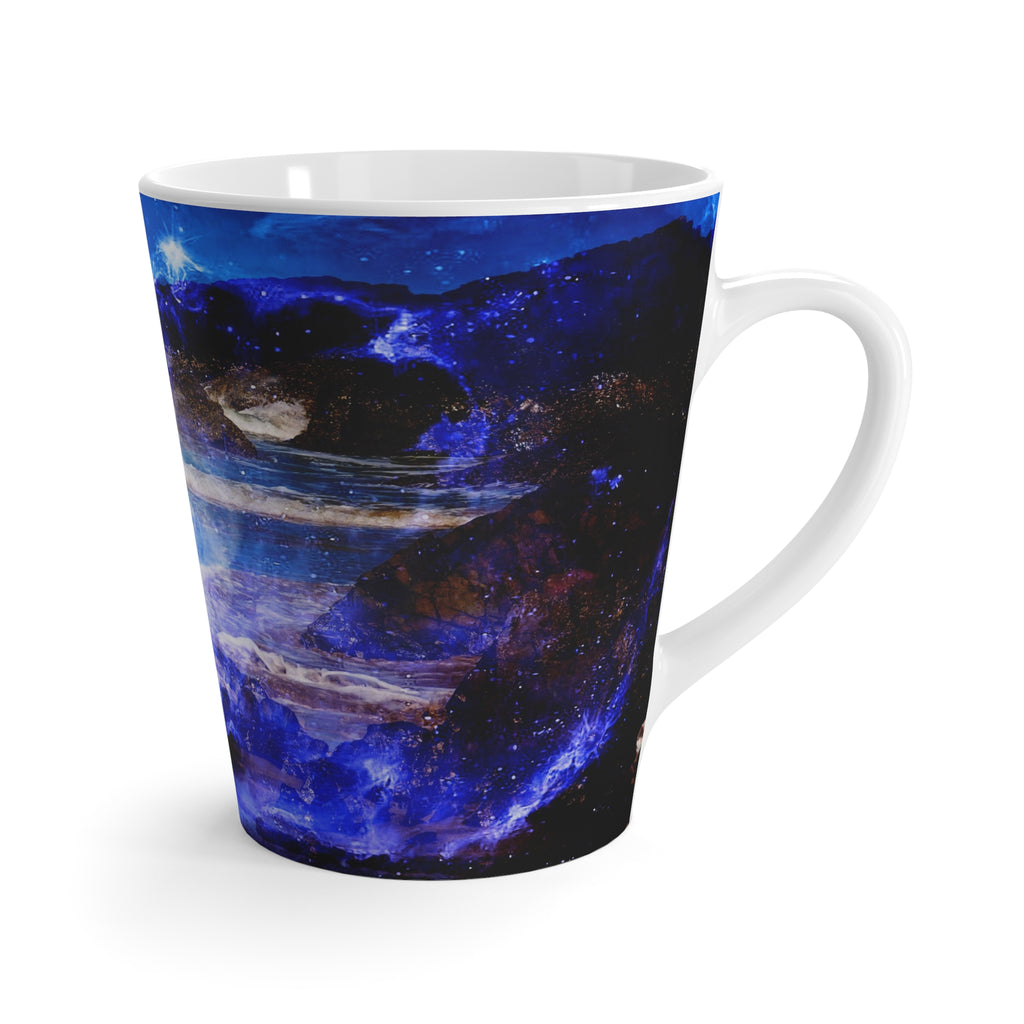 Sea of Serenity Dreams Latte Mug