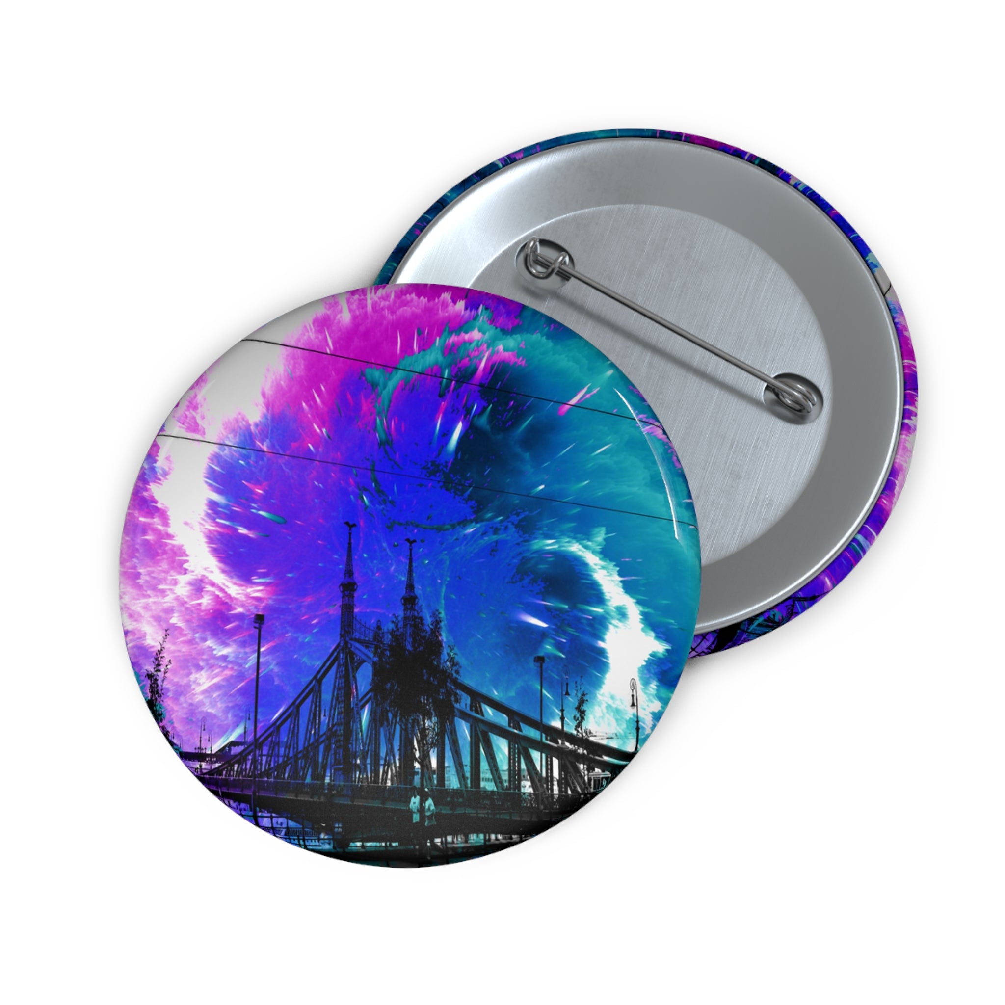 Creation Liberty Bridge Desires Pin Buttons