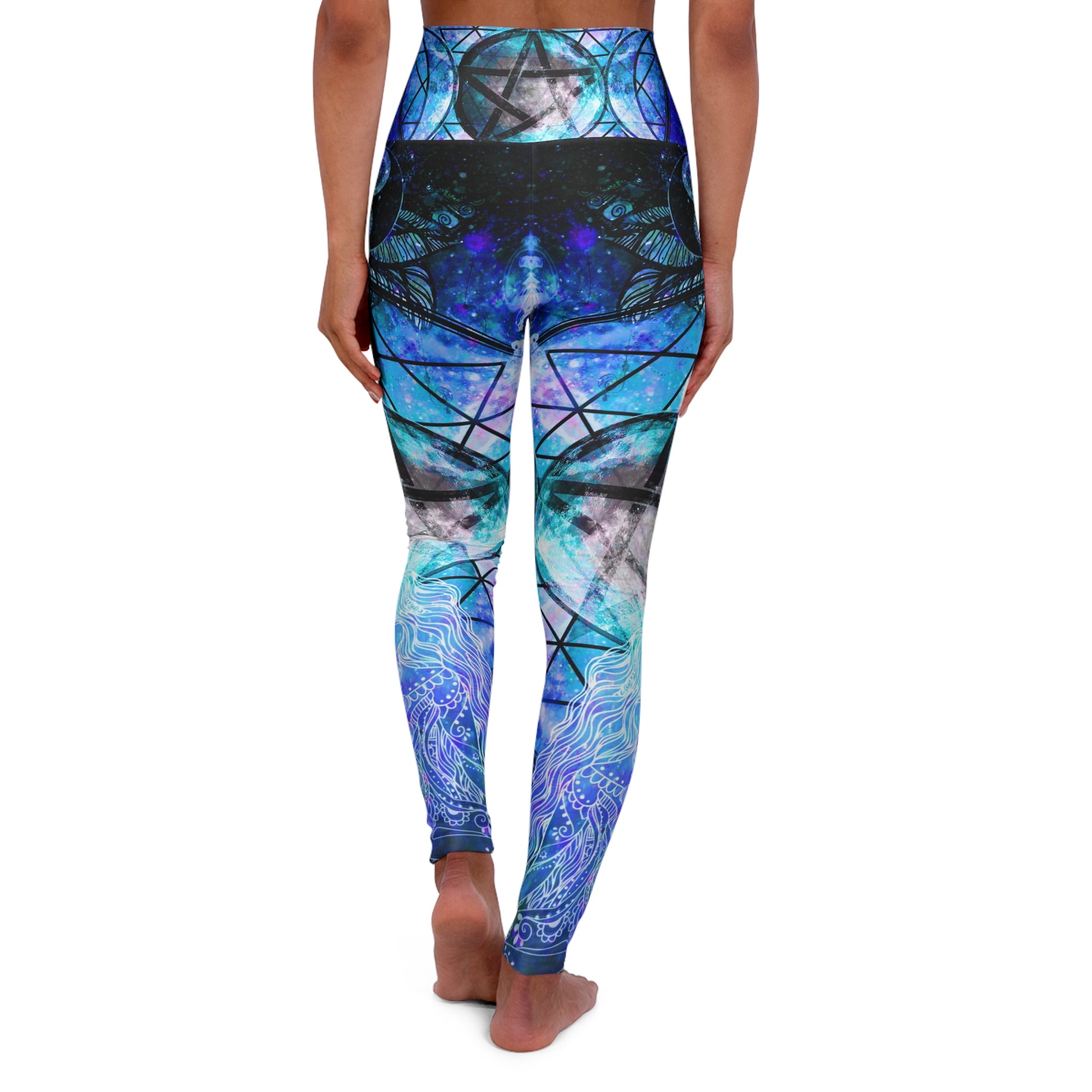 Amen Jin's Memories of Yesterday Magical Awakening Meditations Yoga Leggings