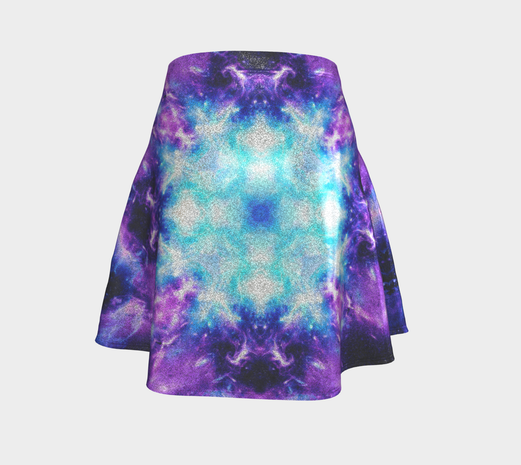 Amen Jin's Twin Flame Protection Desires Flared Skirt