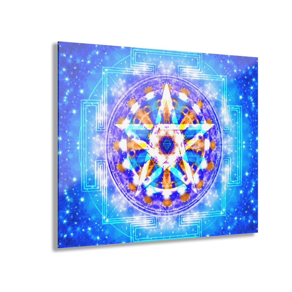 Katerina's Howls Tomorrow Girl Beltane Meditations Acrylic Print (French Cleat)