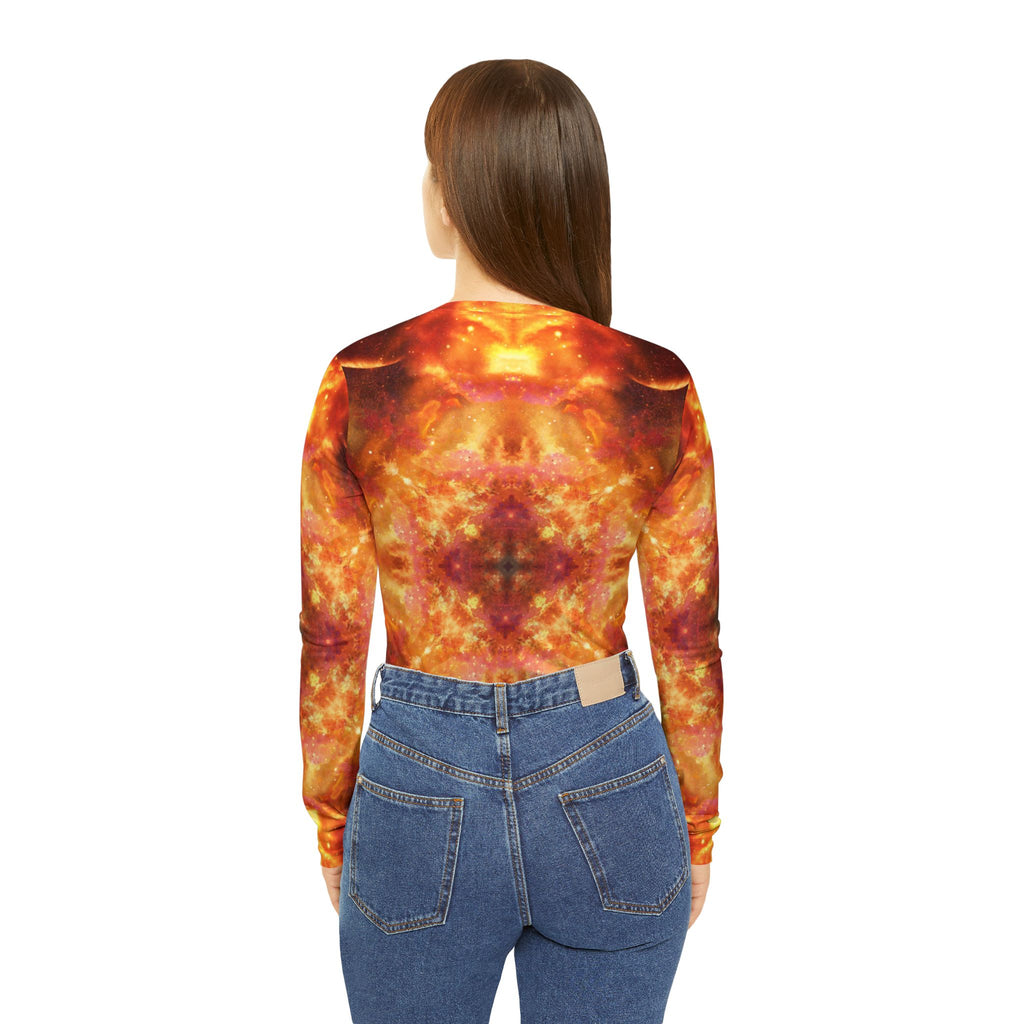Samhain Night Desires Women's Long Sleeve V-neck Shirt