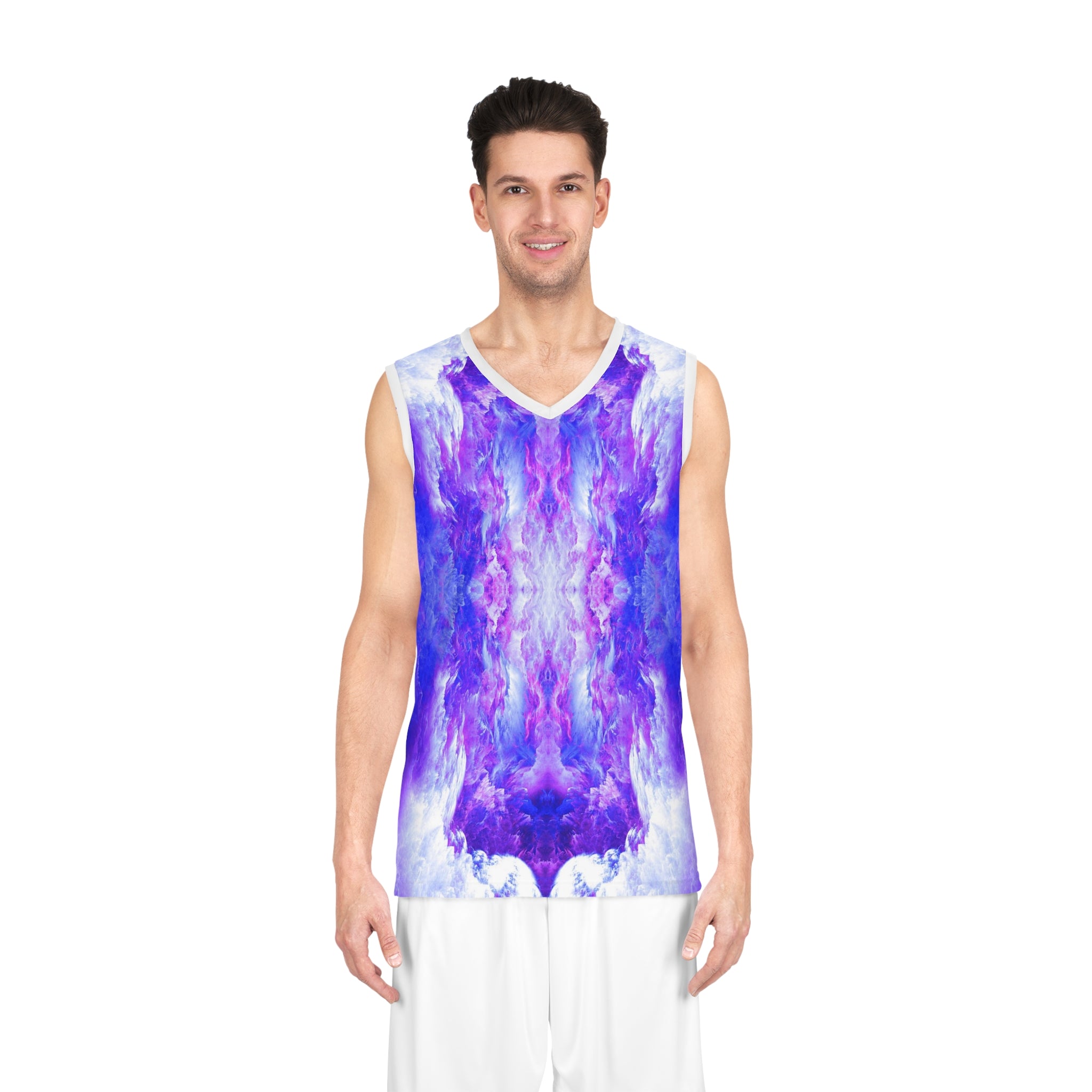 Katerina's Periwinkle Desires Basketball Jersey