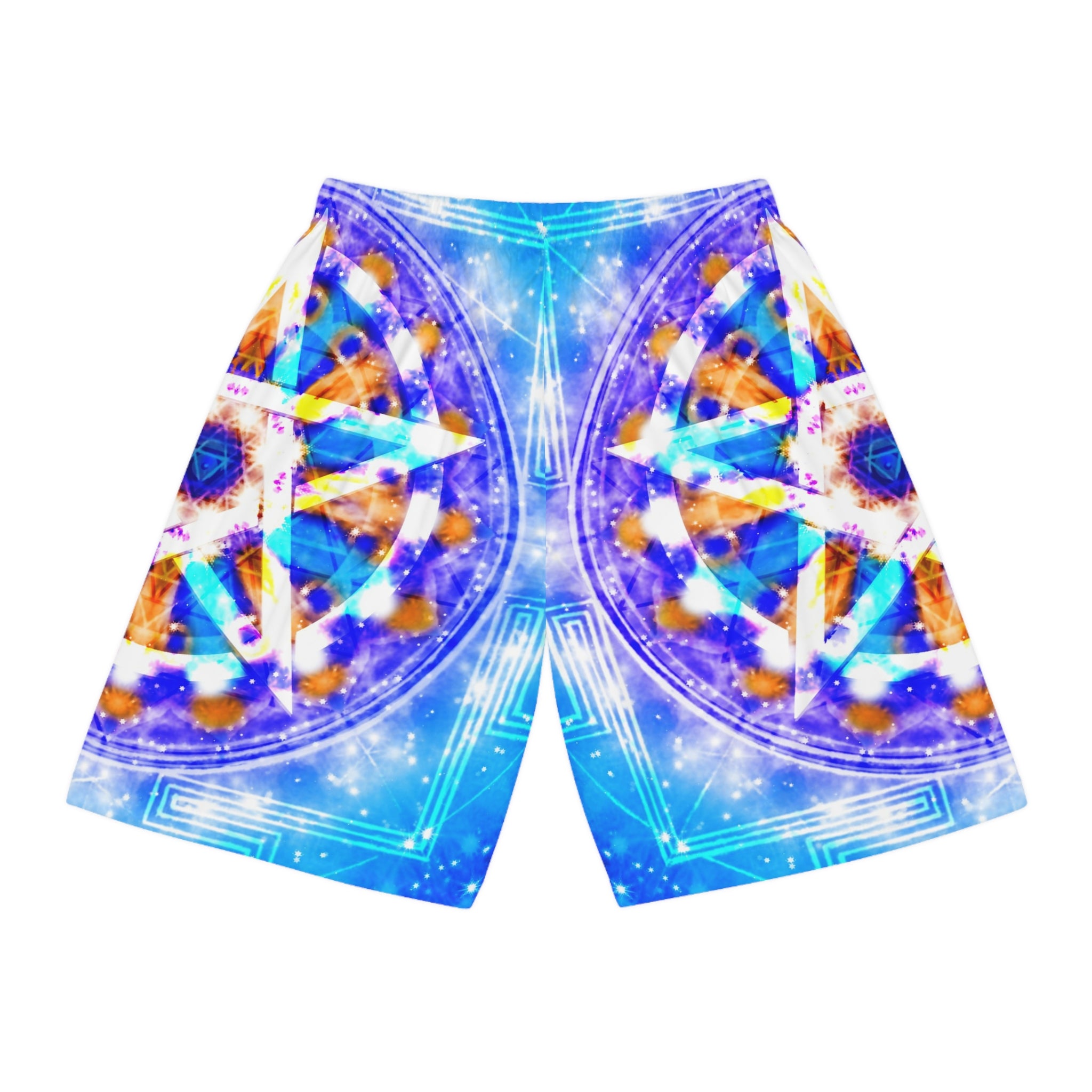Katerina's Howl's Tomorrow Girl Beltane Meditations Basketball Shorts