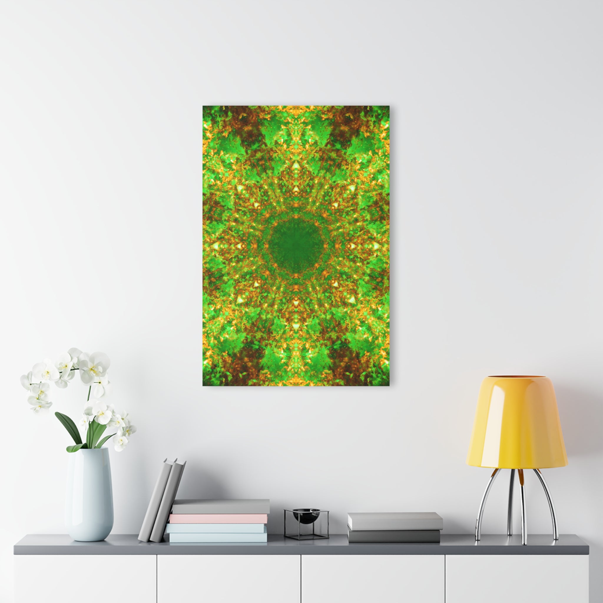 Katerina's Yule Lighted String Desires Acrylic Prints (French Cleat Hanging)