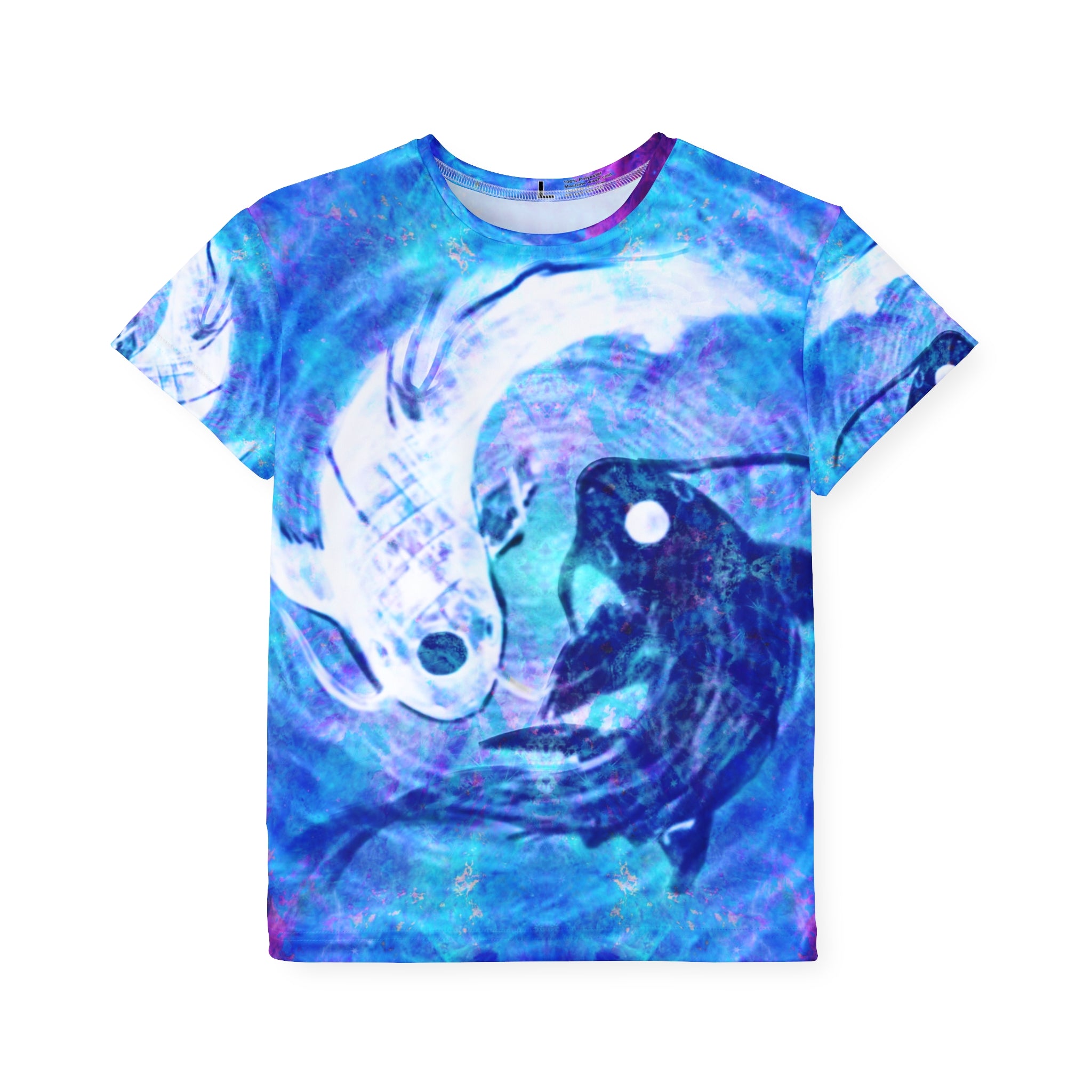 Amen Jin's Lotus Desires Koi Dreams Kids Sports Jersey