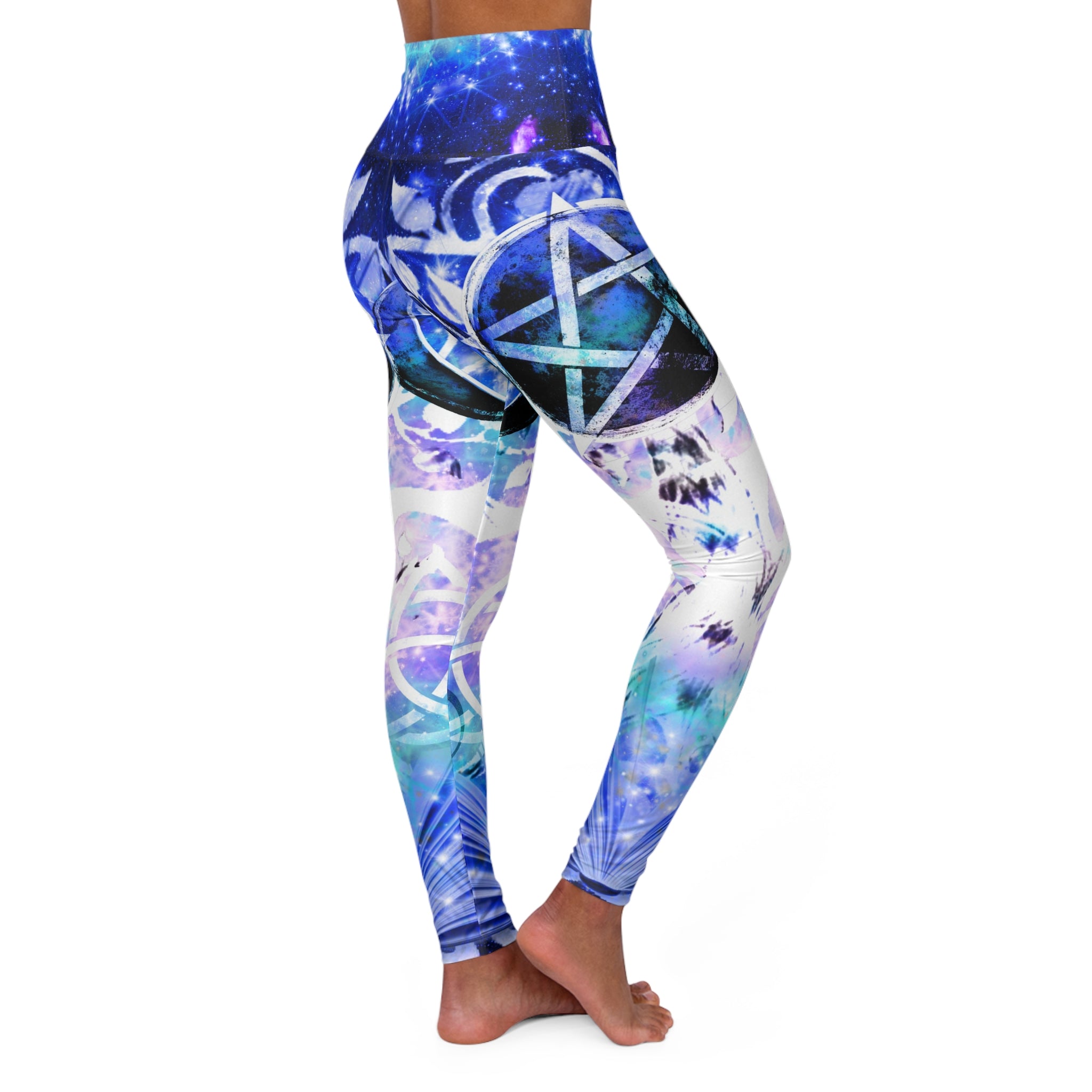 Amen Jin's Katerina's Eros and Psyche Celtic Meditations Yoga Leggings