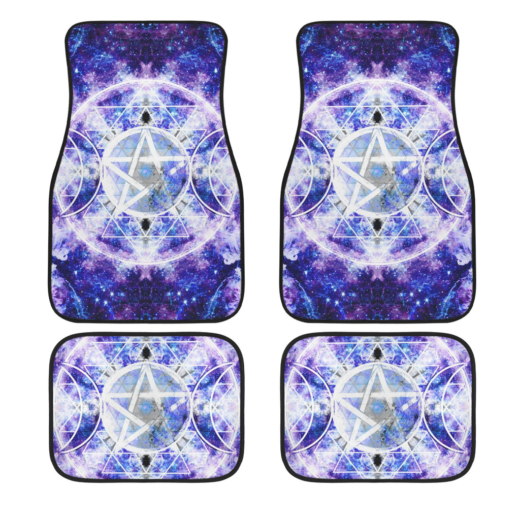 Amen Jin's Katerina's Dracularian Dragoness Triple Goddess Meditations 4-Piece Car Floor Mats （Customized Separately）| Ships from USA