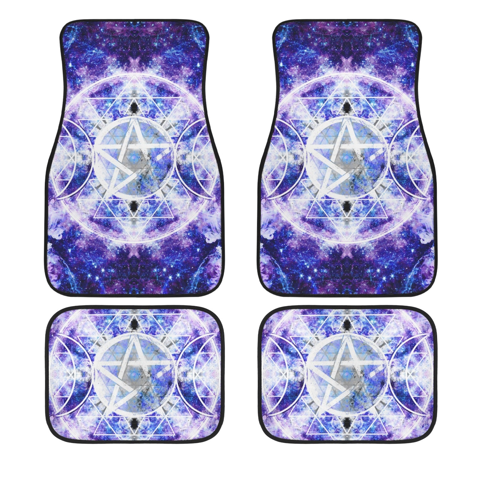 Amen Jin's Katerina's Dracularian Dragoness Triple Goddess Meditations 4-Piece Car Floor Mats （Customized Separately）| Ships from USA