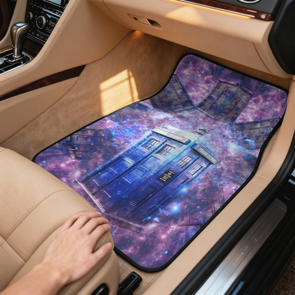 Katerina's Through Time & Space Doctor Desires 4-Piece Car Floor Mats （Customized Separately）| Ships from USA