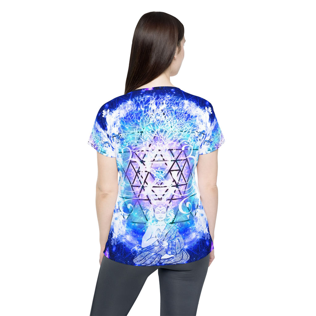 Amen Jin's Katerina's Eros and Psyche Buddha Meditations Women's Sports Jersey
