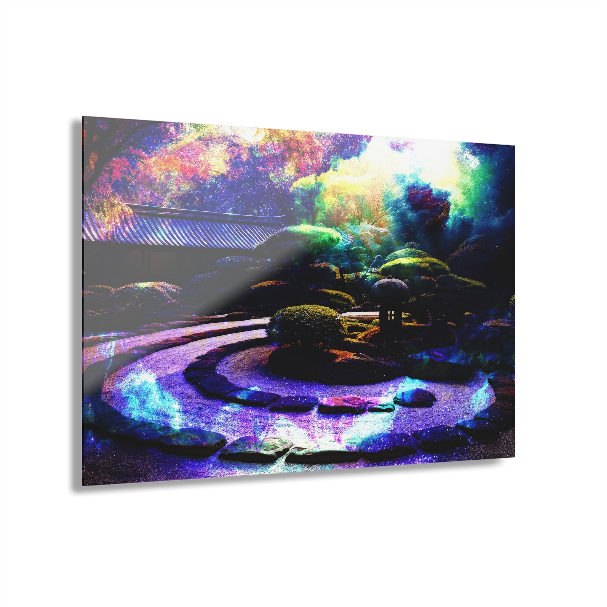 Spirited Marie Wide Awake Tranquil Garden Dreams Acrylic Prints (French Cleat)