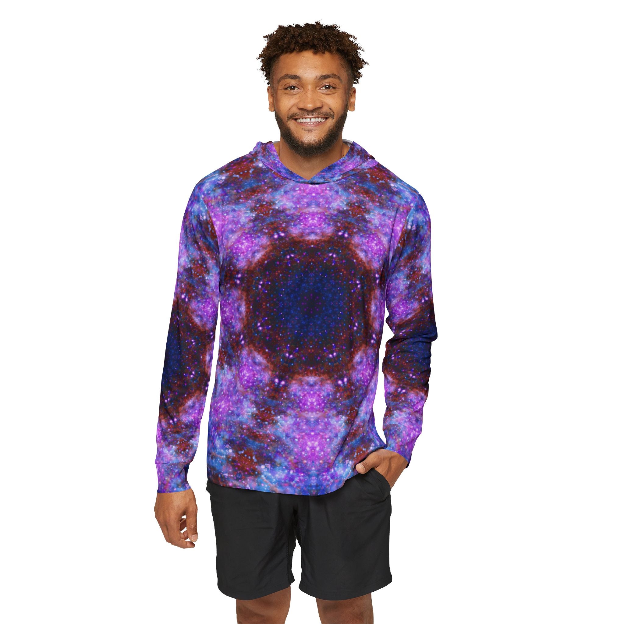Katerina's Stripped Desires Men's Sports Warmup Hoodie
