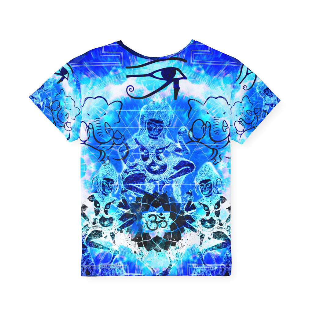 Amen Jin's Blue Sun Zen Meditations Kids Sports Jersey