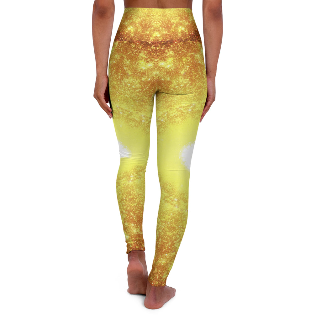 Katerina's Autistic Gold Desires 2024 High Waisted Yoga Leggings