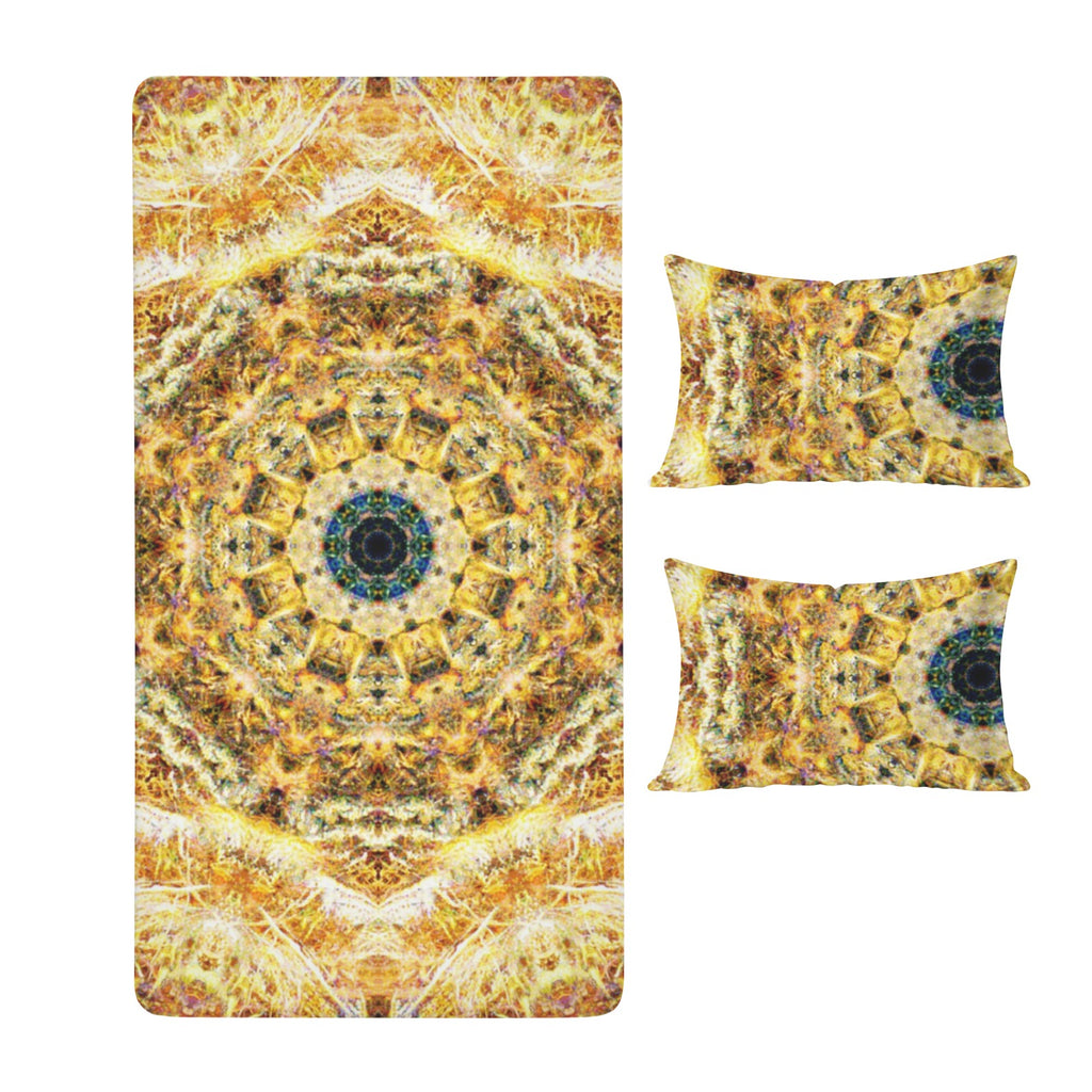 Katerina's Jupiter Desires Twin Bedding Set (Fitted Sheet + Pillowcases) | Ships from USA