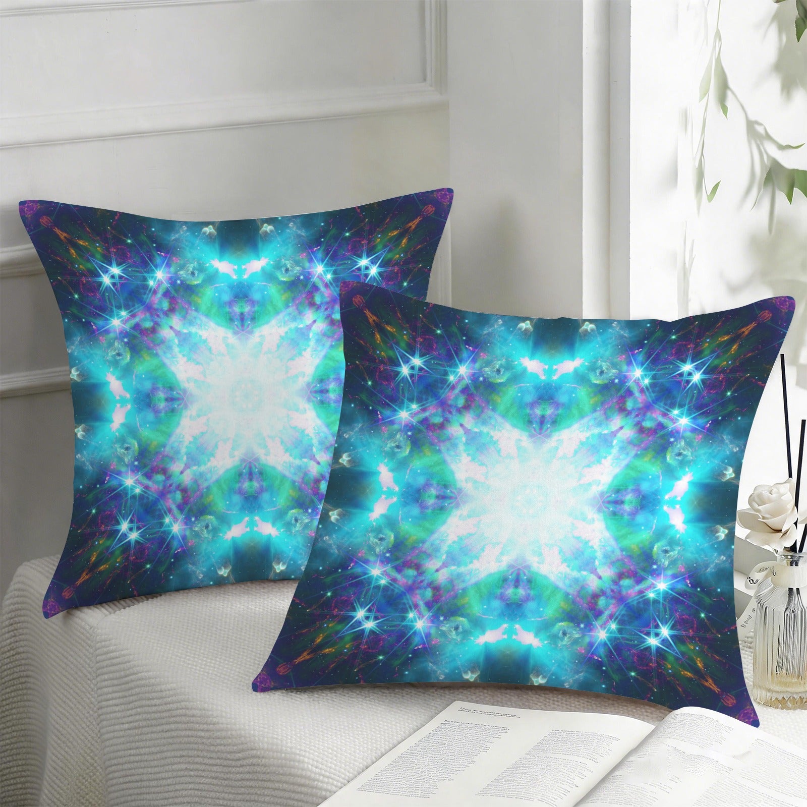 Katerina's Now & Forever Desires Custom Pillow Cases 18" x 18" (2-Pack) | Ships from USA