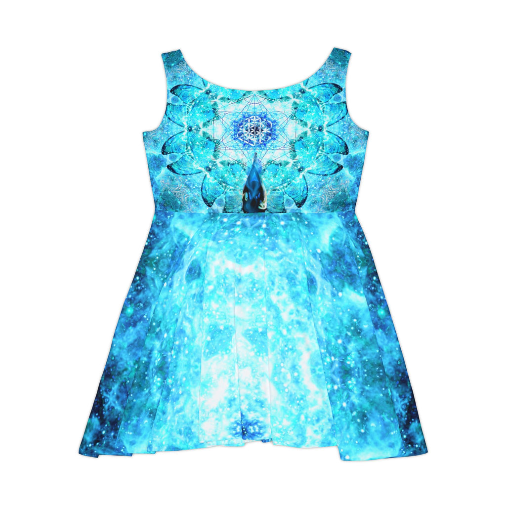 Amen Jin's all the White Horses Metamorphosis Meditations Women's Skater Dress