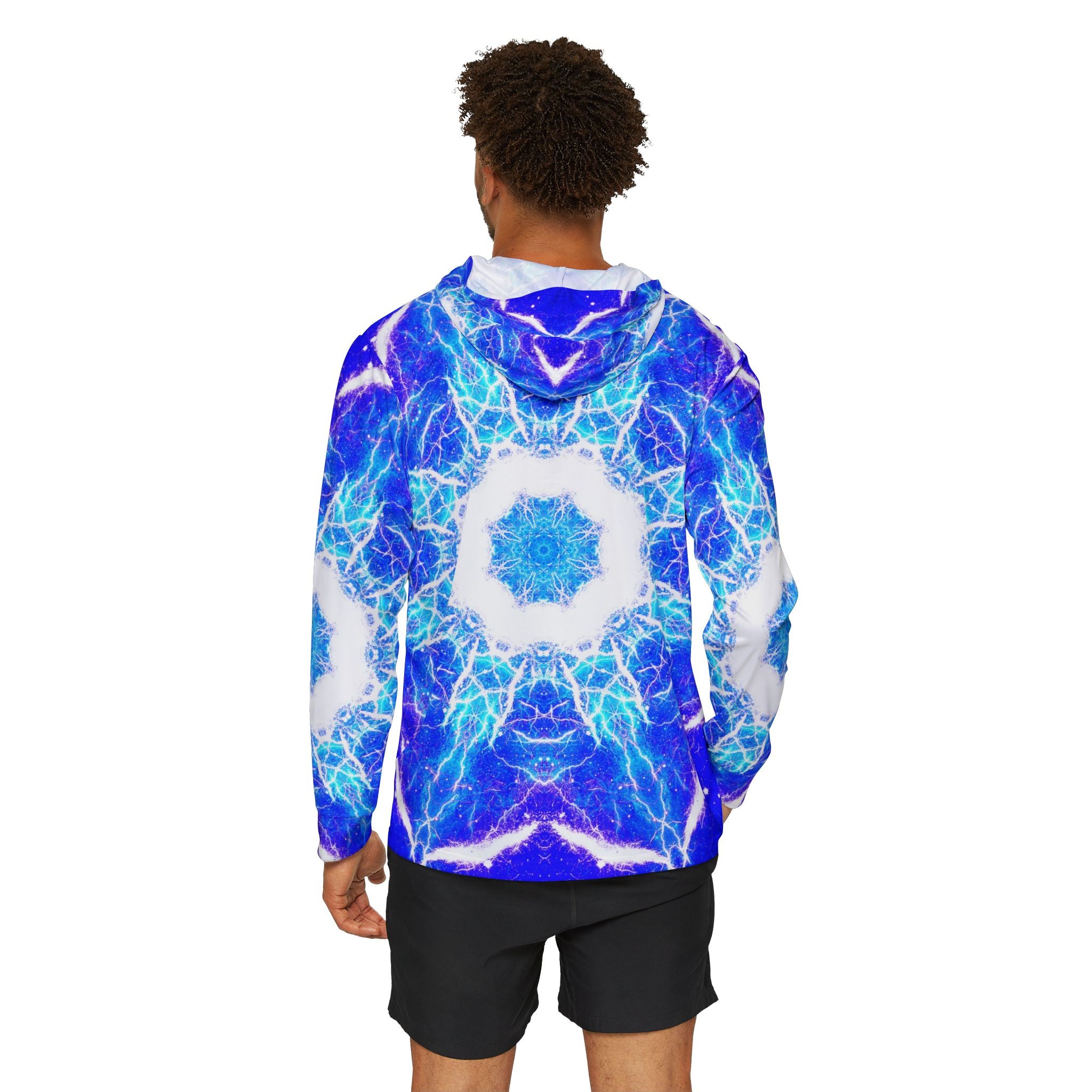 Katerina's Mandala of Dragon Fire Desires Men's Sports Warmup Hoodie