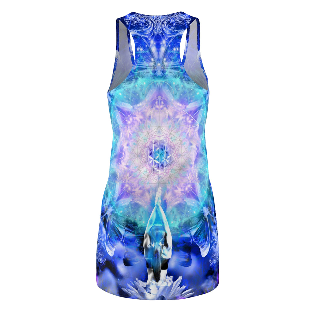 Amen Jin's Katerina's Eros & Psyche Metamorphosis Meditations W Racerback Dress