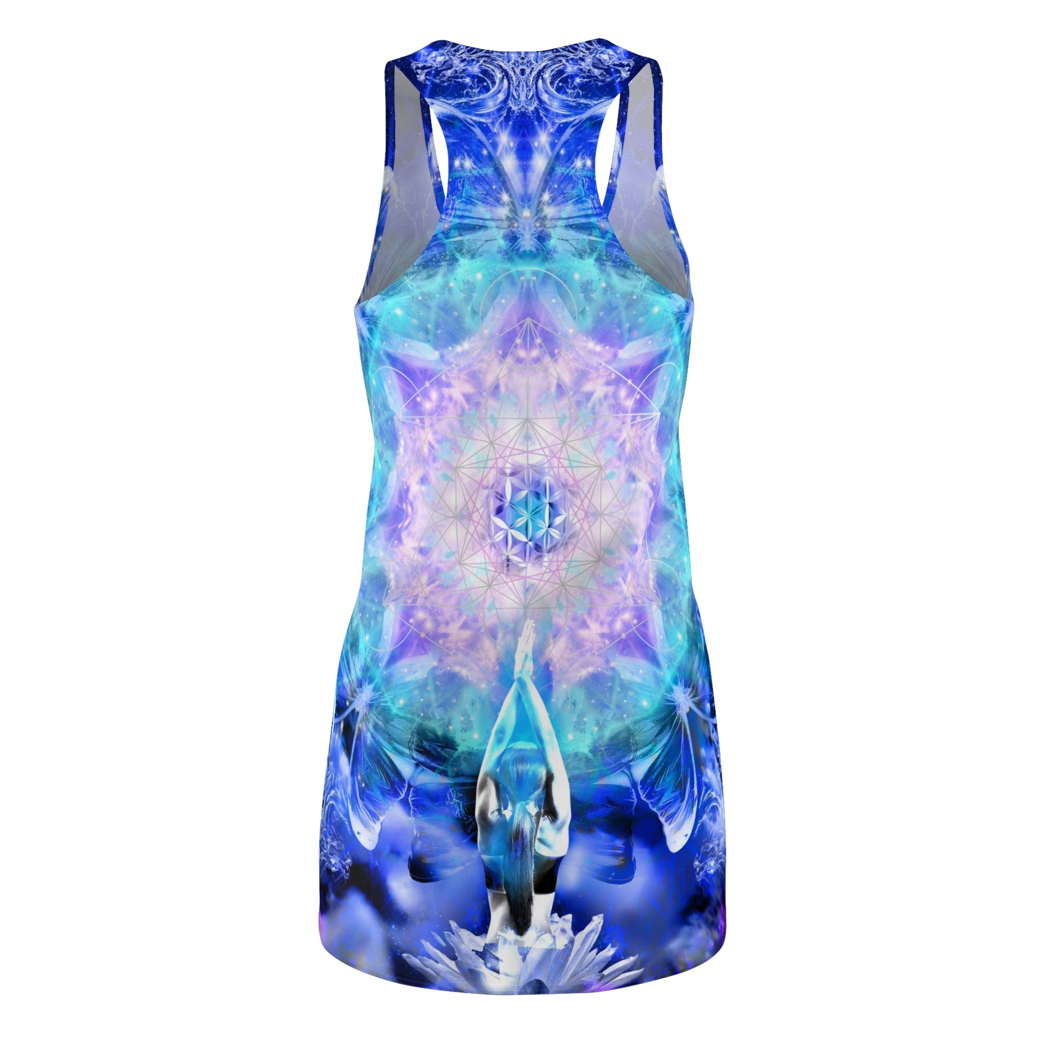 Amen Jin's Katerina's Eros & Psyche Metamorphosis Meditations W Racerback Dress