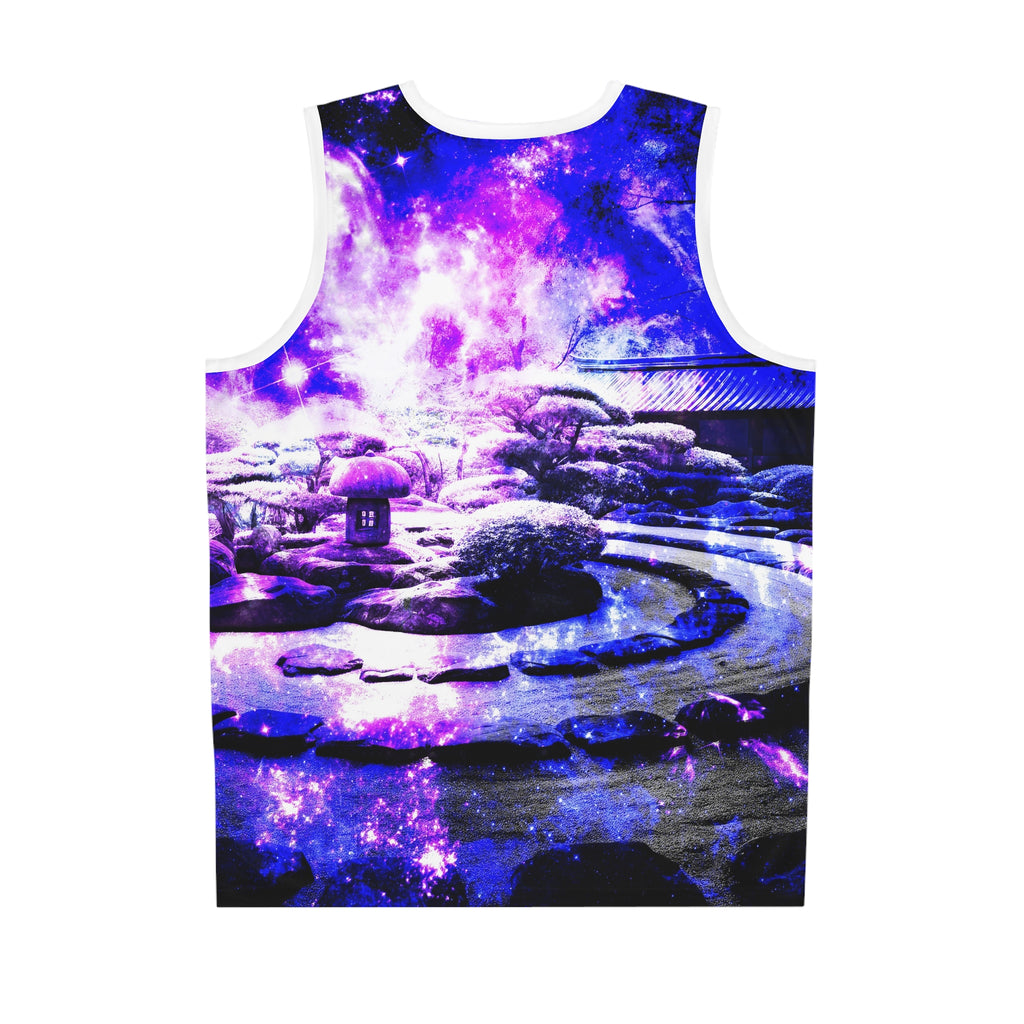 Amethyst Rose Tranquil Garden Dreams Basketball Jersey