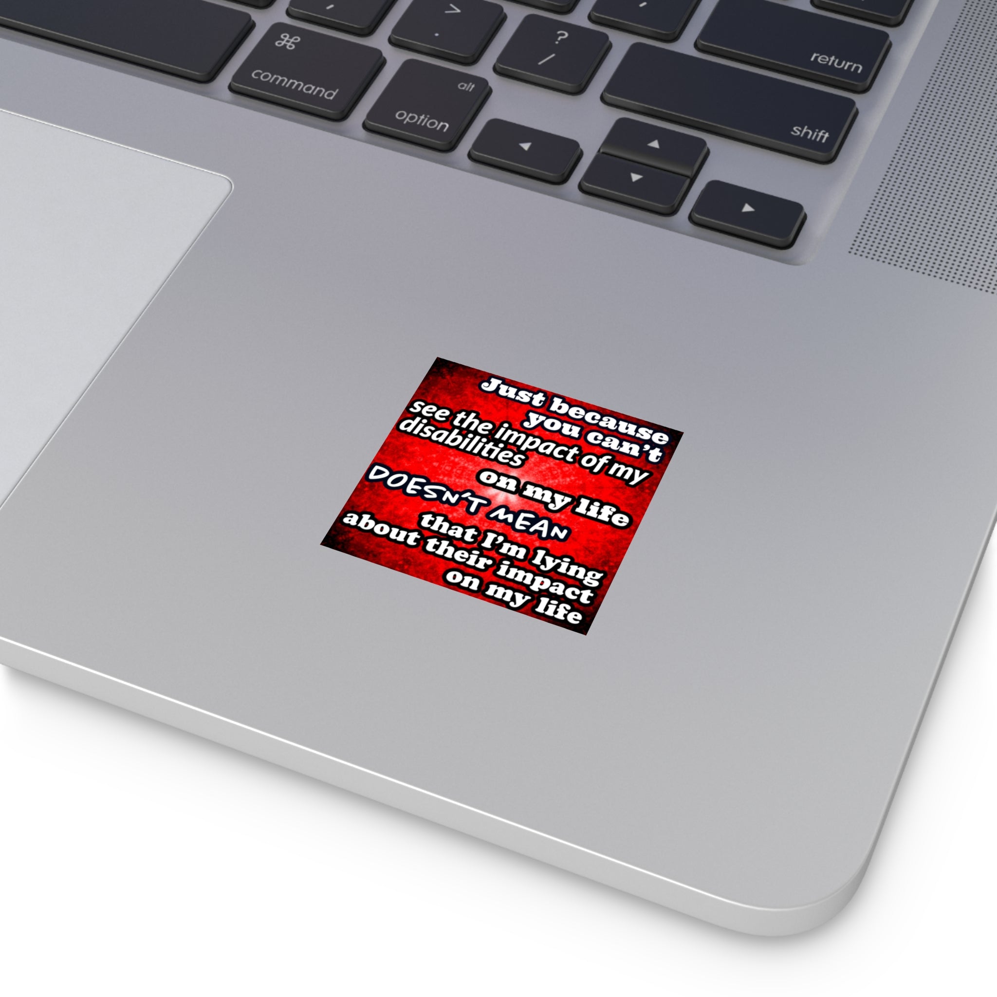 Katerina's Battle Symphony Desires 2024 "Just Because You Can't" Square Stickers, Indoor\Outdoor