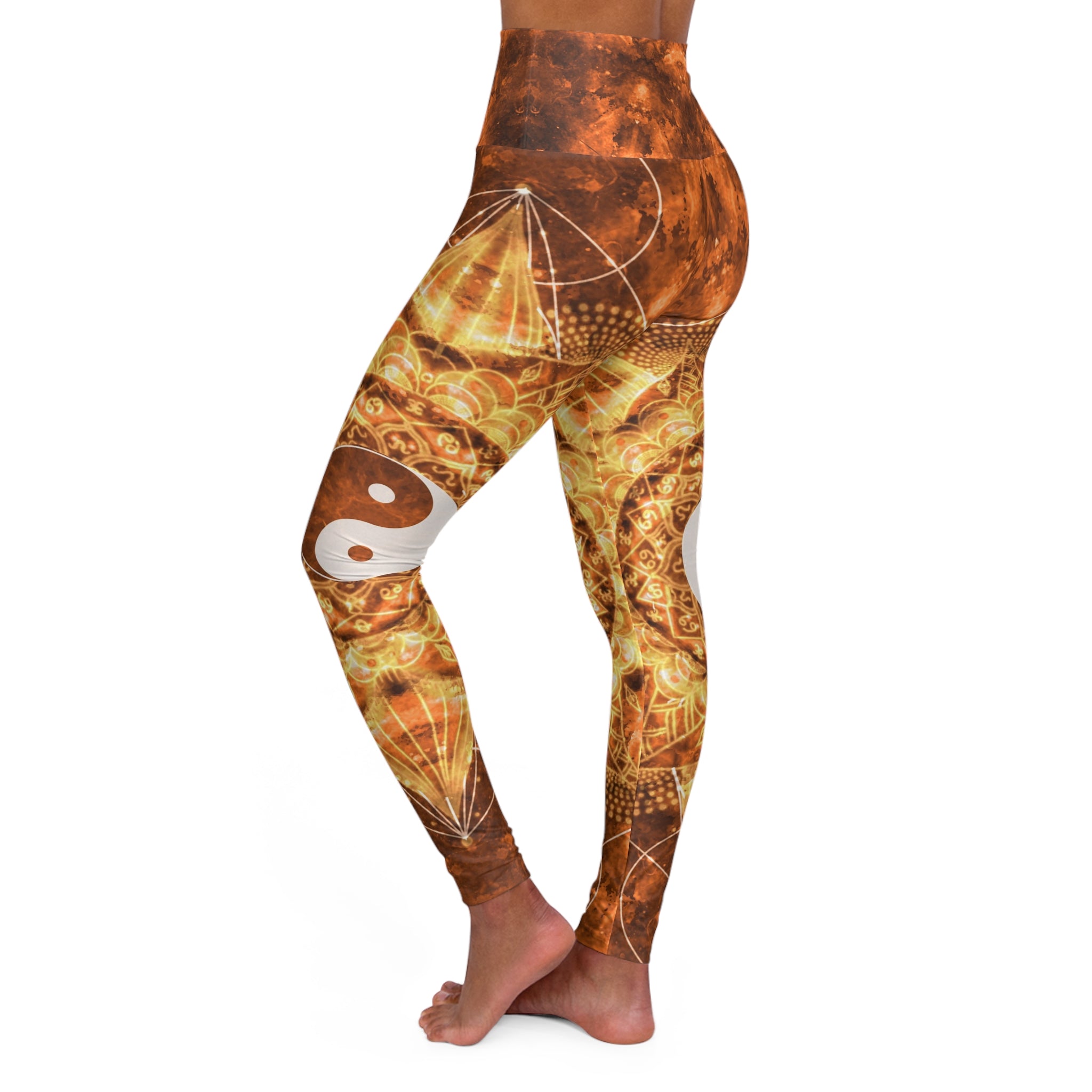 Svadisthana Yin Yang Meditations High Waisted Yoga Leggings