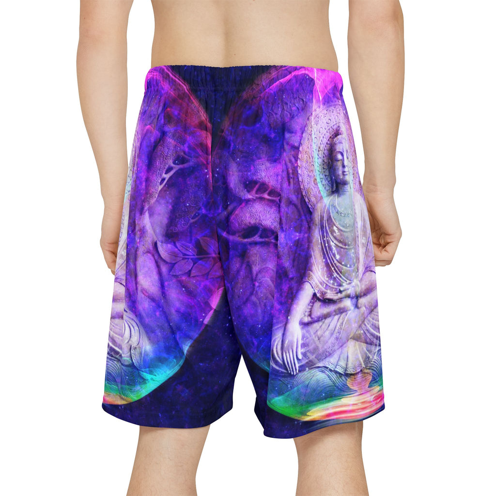 Katerina's Dragon's Eye Desires Stillness Meditations Men’s Sports Shorts