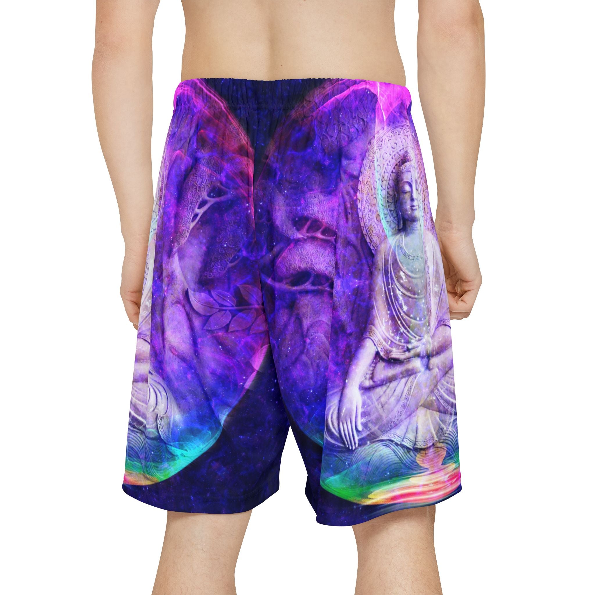 Katerina's Dragon's Eye Desires Stillness Meditations Men’s Sports Shorts