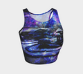 Katerina's on My Way Home Traquil Garden Dreams Athletic Crop Top