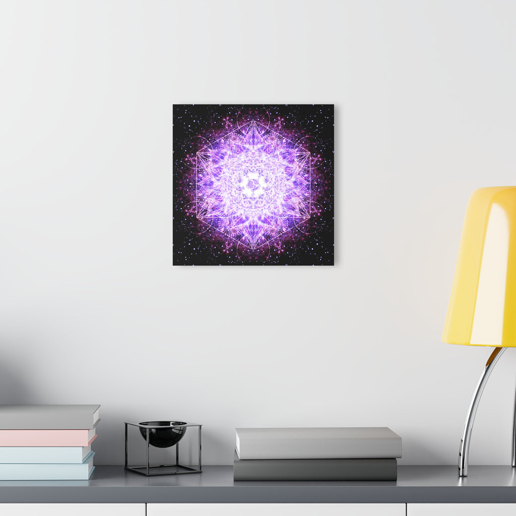 Sahasrara Meditations Acrylic Print (French Cleat Hanging)