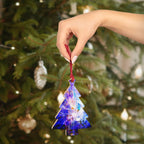 Breathe Again Yule Night Dreams Wooden Ornaments