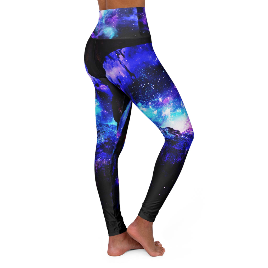 Mystic Hideaway Mountain Dreams High Waisted Yoga Leggings