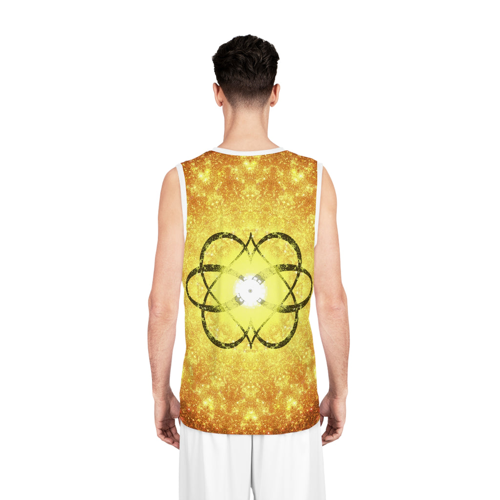 Katerina's Autistic Golden Infinity Desires 2024 Basketball Jersey