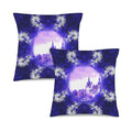 Katerina's Dragon's Eye Desires Dragoness Dreams Custom Pillow Cases 18" x 18" (2-Pack) | Ships from USA
