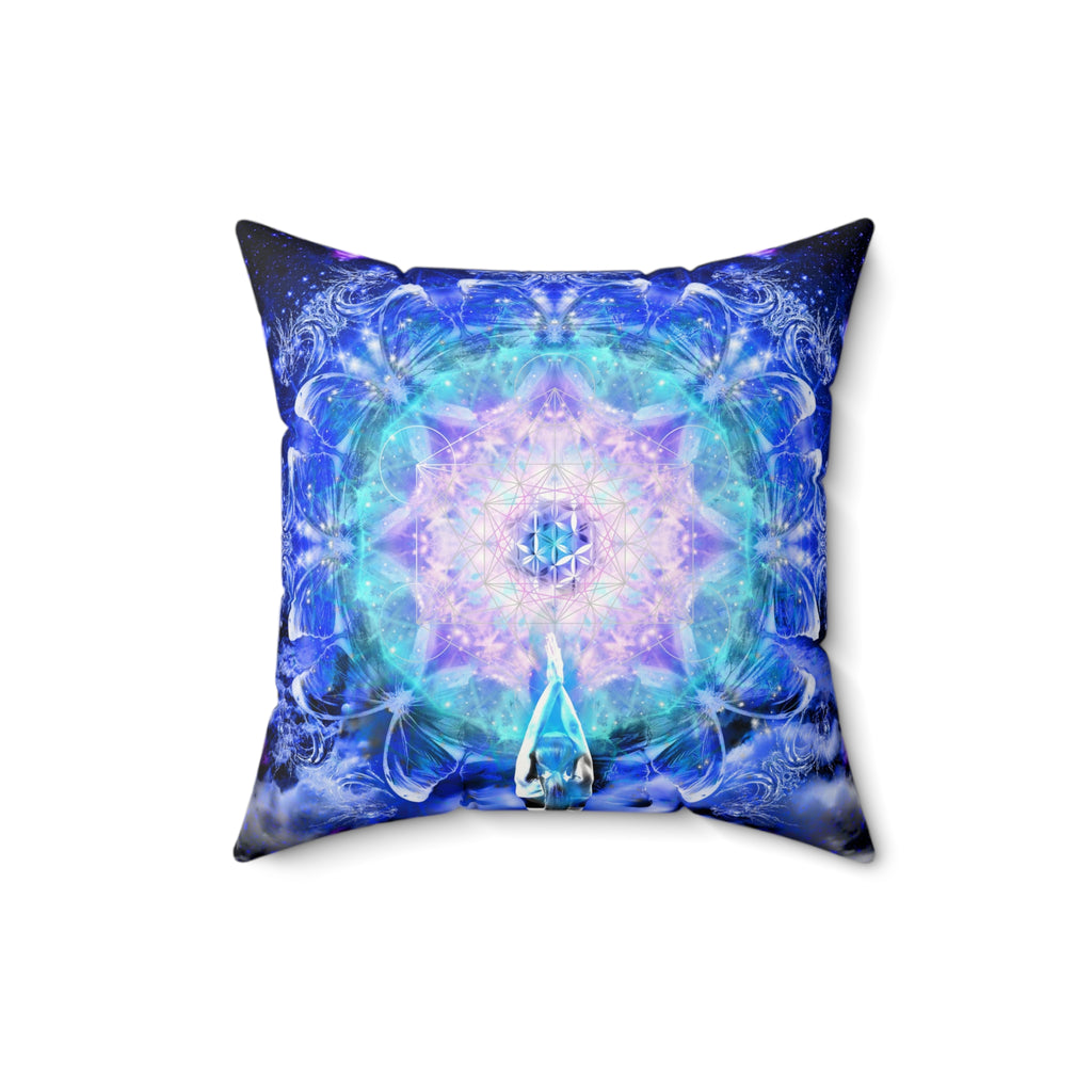 Amen Jin's Katerina's Eros & Psyche Metamorphosis Meditations Faux Suede Square