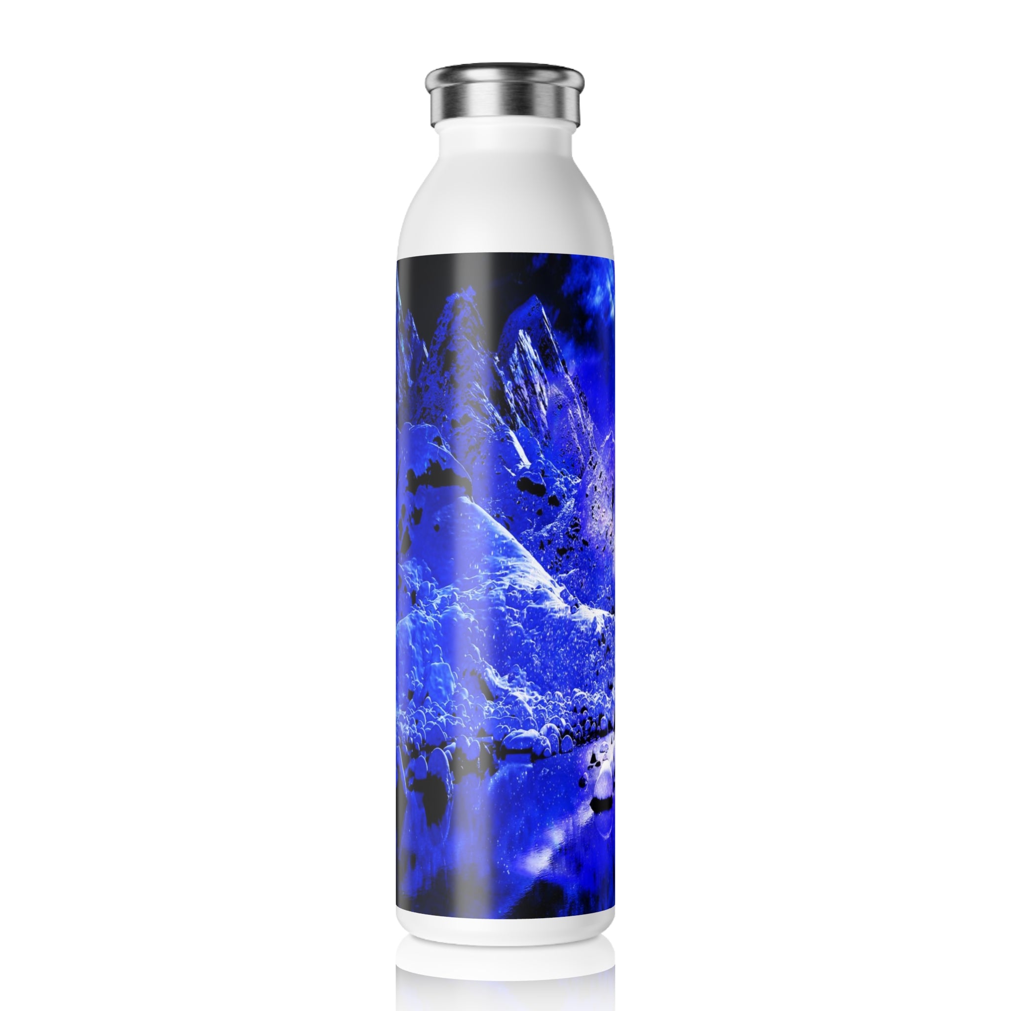 Yule Night Dreams Slim Water Bottle