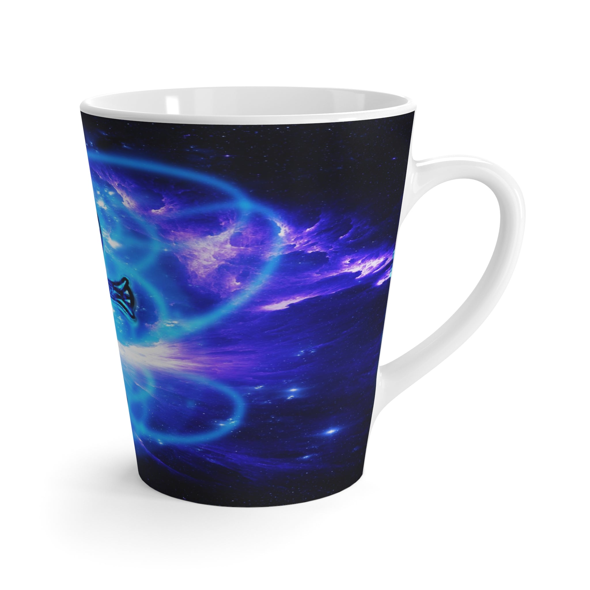 Amethyst Sapphire Ankh Dreams Latte Mug