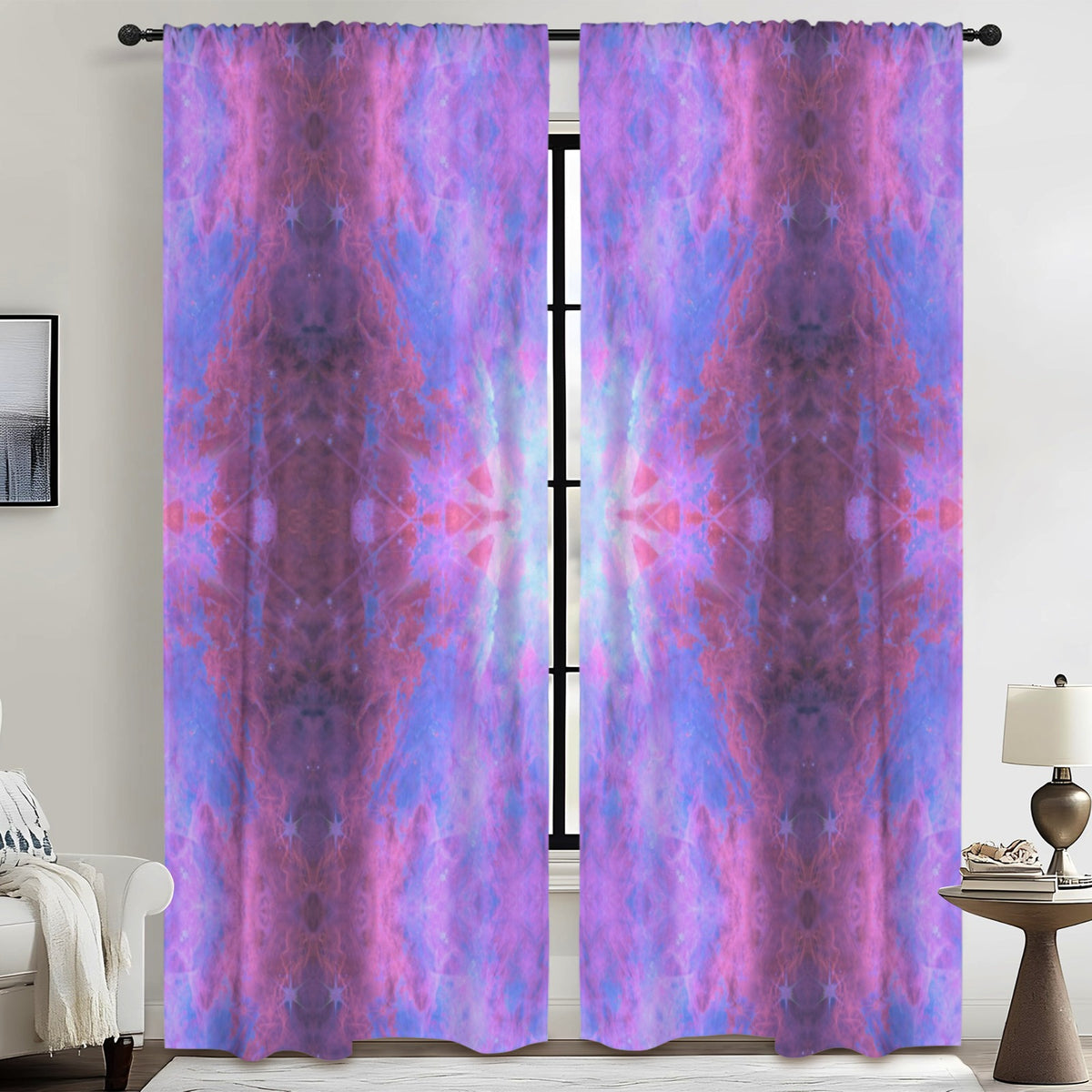 Katerina's Tomorrow Girl Desires Floor-To-Ceiling Curtain 52x84inch | Ships from USA
