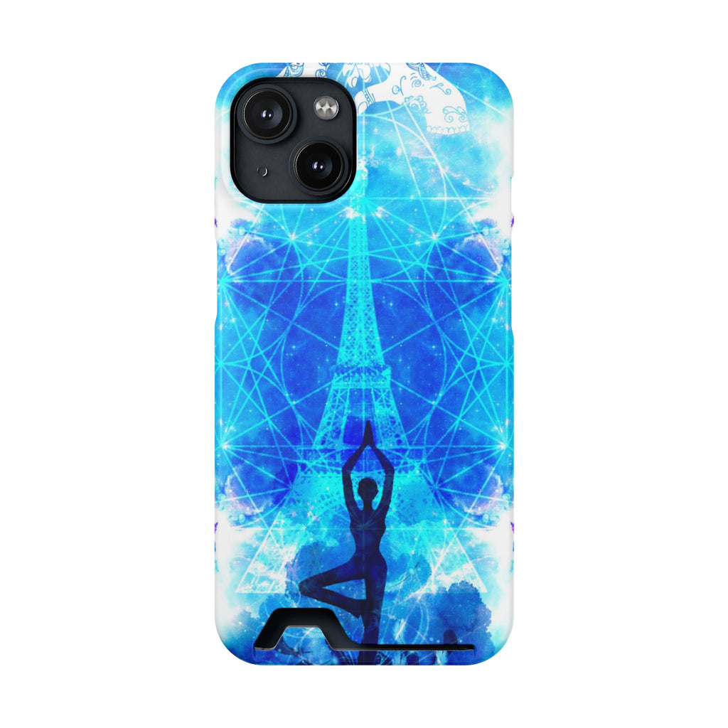 Amen Jin's Mandala of Dragon Fire Parisian Meditations Phone Case W Card Holder