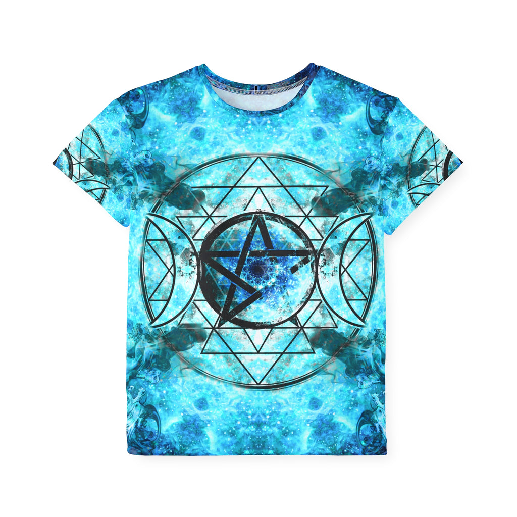 Amen Jin's All the White Horeses Triple Goddess Meditations Kids Sports Jersey