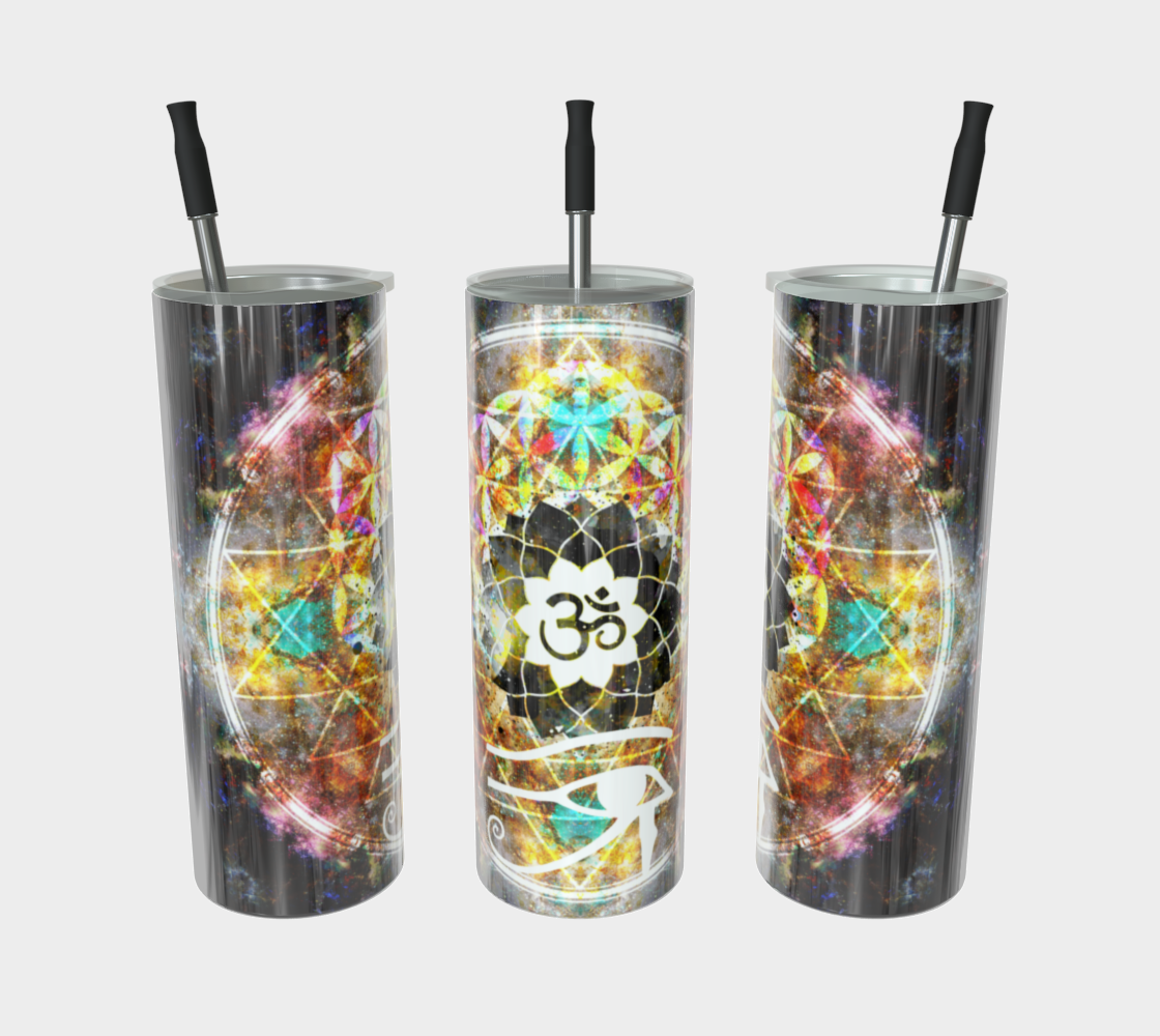 Desire to Breathe Again Fairy Om Meditations Stainless Steel Tumbler