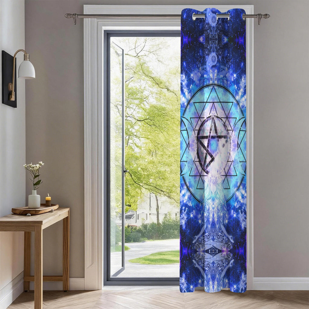 Amen Jin's Katerina's Eros & Psyche Magickal Awakening Meditations Grommet Curtain 42" x 84" ( 1 Piece ) | Ships from USA
