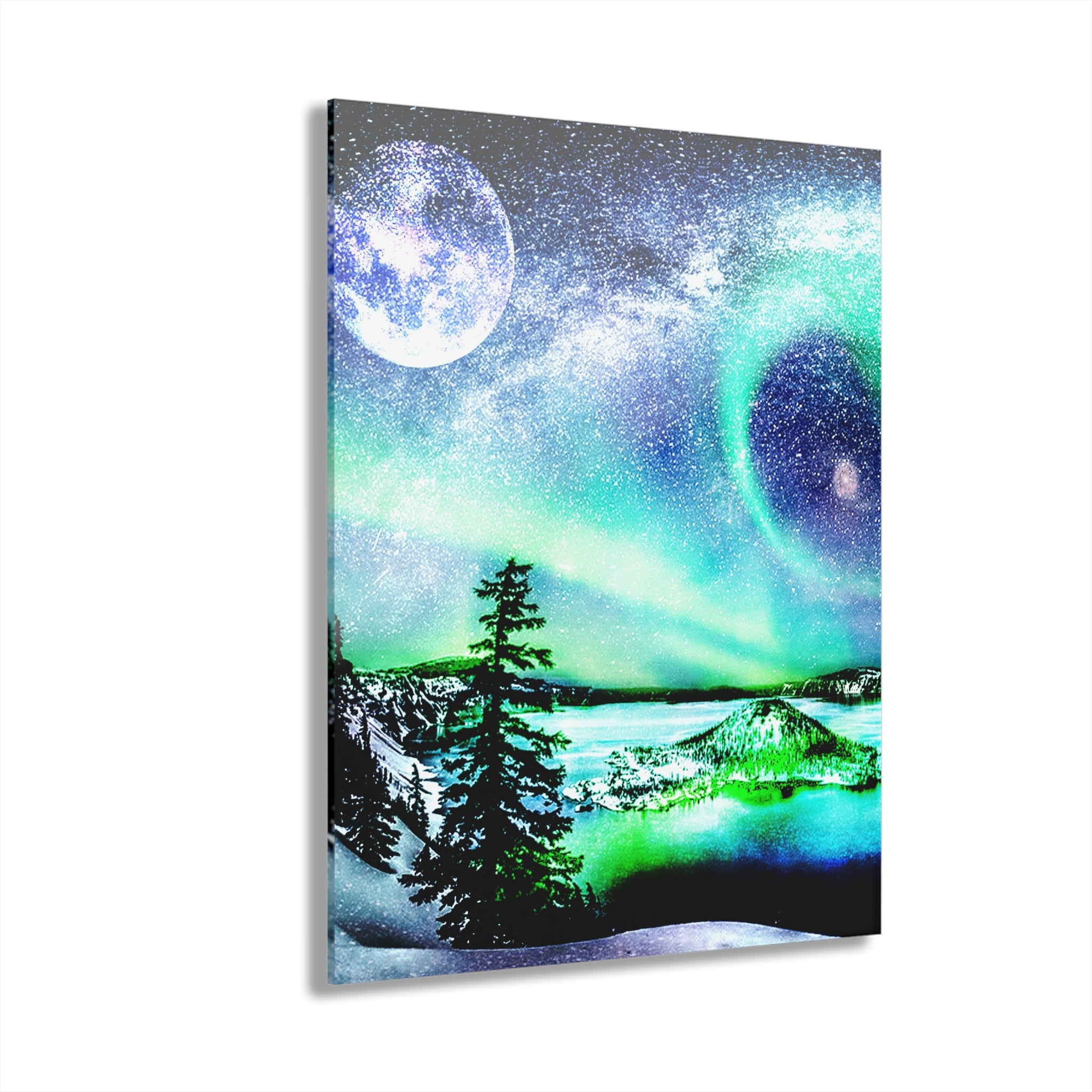 Katerina's Noel Yule Night Dreams Acrylic Prints (French Cleat)